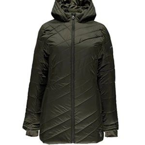 Spyder Merium Siren Quilted Puffer Ski Jacket Coat
